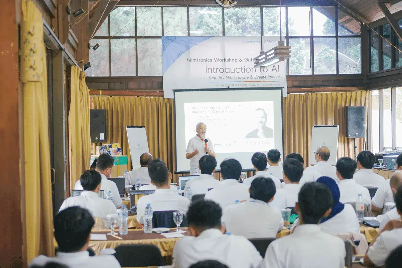 Qimtronics Gathering 2026: Strengthening Team Collaboration and Welcoming the Era of Artificial Intelligence — supporting photo
