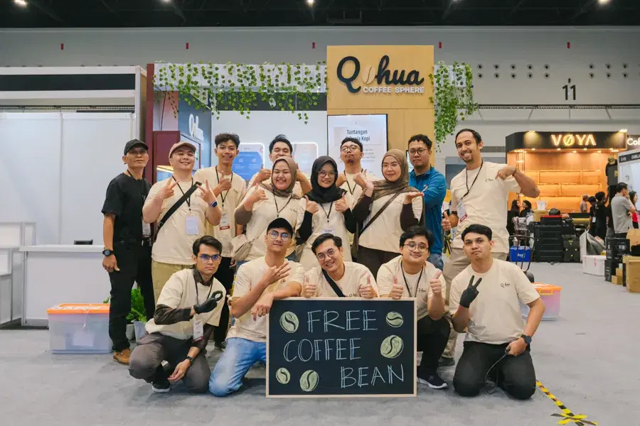 Qimtronics Introduces IoT Innovation in the Qohua Coffee Industry at Indo Coffee Fest