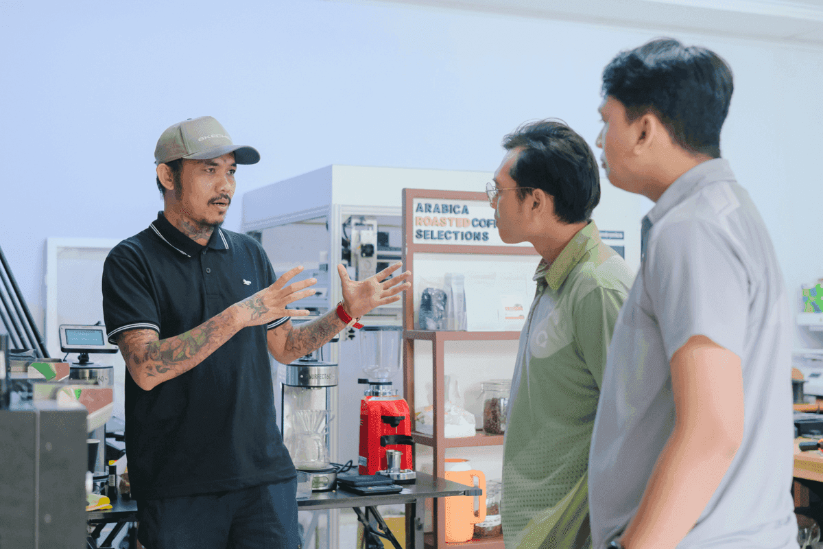 Roastrix400 Pro & Pourfect60 Performance Test with Mr. Yudi, Professional Roaster